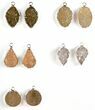 Lot: Druzy Quartz Pendants/Earrings - Pairs #140826-2